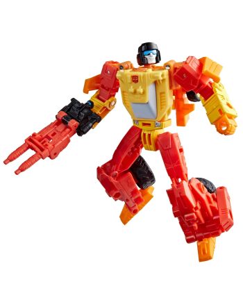 Figurine Transformers Sureshot Age of the Primes Deluxe 14 cm vue de profil