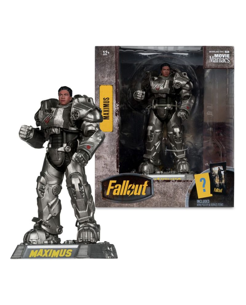 Figurine Maximus Fallout Saison 2 Movie Maniacs 17 cm - vue de face