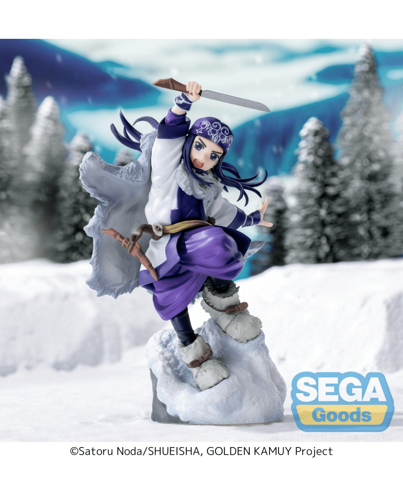 Figurine Asirpa Xross Link 11 cm de la licence Golden Kamuy par Sega Goods