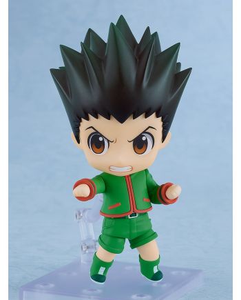 Nendoroid Gon Freecss Hunter Exam - détail du visage et des accessoires