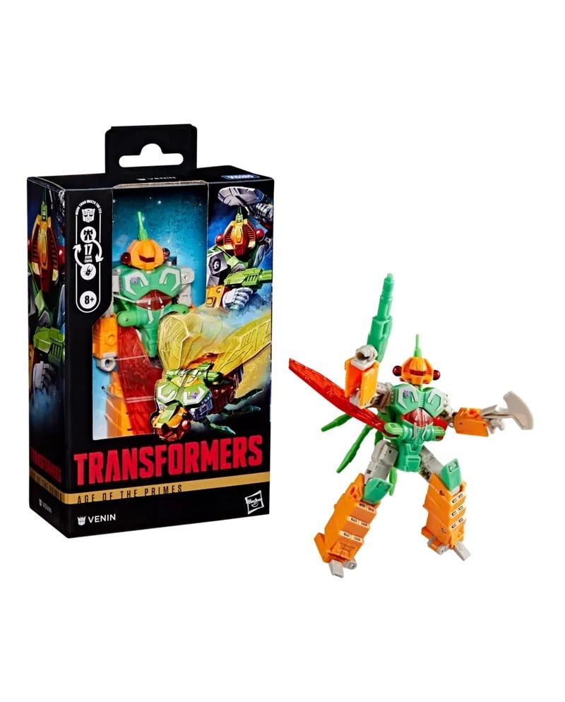 Figurine Transformers Venin Age of the Primes 14cm - vue face