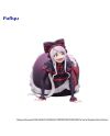Figurine Noodle Stopper Shaltear posée sur un bol