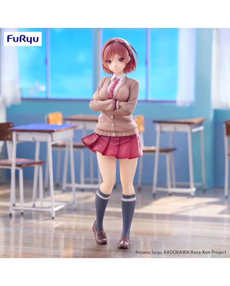 Figurine Akane Sakuramori I'm Getting Married Trio Try 20cm vue de face