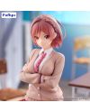 Figurine Akane Sakuramori I'm Getting Married Trio Try 20cm détail du socle
