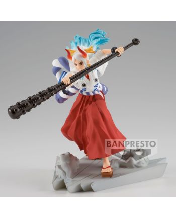 Figurine Yamato One Piece Senkozekkei 11cm Banpresto - vue de profil