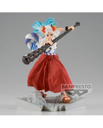 Figurine Yamato One Piece Senkozekkei 11cm Banpresto - vue arrière