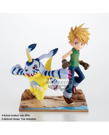 Figurine Digimon Yamato et Gabumon DXF-Adventure Archives Banpresto vue face