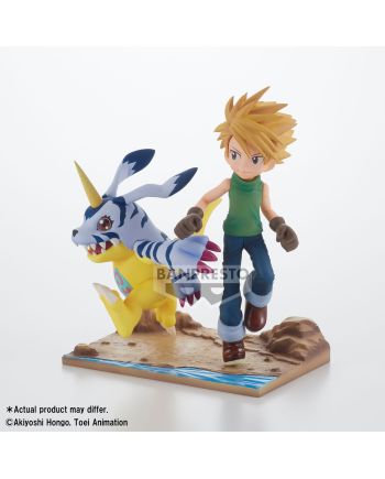 Figurine Digimon Yamato et Gabumon DXF-Adventure Archives Banpresto packaging