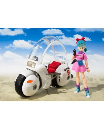 Figurine Bulma Motorcycle S.H. Figuarts 17cm Dragon Ball vue arrière