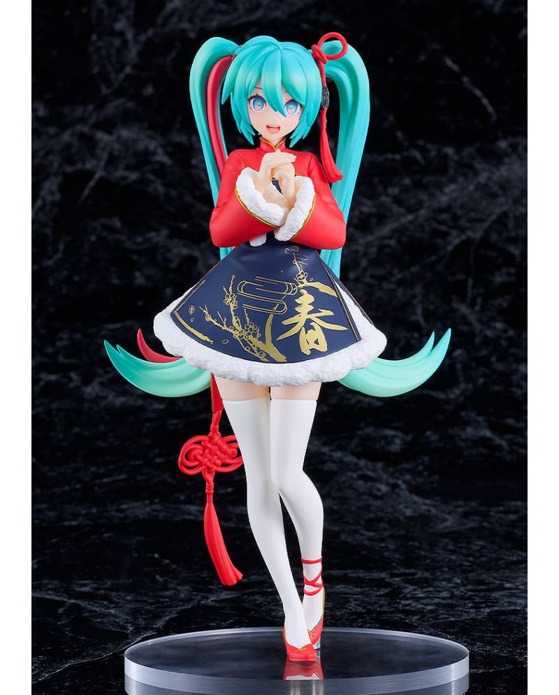 Figurine Hatsune Miku Sourxuan Chinese New Year Pop Up Parade Goodsmile - vue de face
