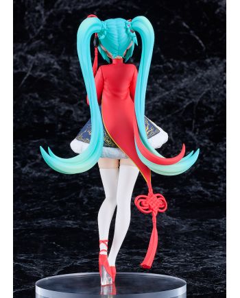 Figurine Hatsune Miku Sourxuan Chinese New Year Pop Up Parade Goodsmile - vue de profil
