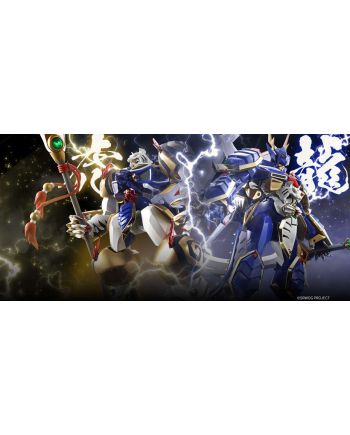 Figurine Soul of Chogokin Ryuukooh et KoRyuoh vue de face