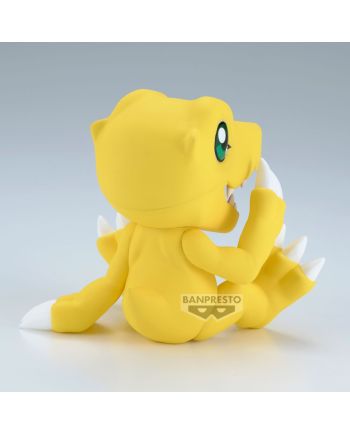 Figurine Agumon Sofvimates 9cm Digimon Adventure Banpresto - détail