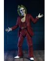 Beetlejuice Tuxedo rouge Neca - détail figurine 18cm Beetlejuice 2