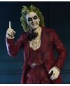 Ultimate Figurine Beetlejuice Neca - vue de profil, licence Movie