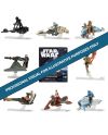 STAR WARS Blind Vehicle - boîte figurine et véhicule surprise format 2 pouces Jazware