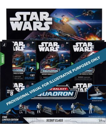 STAR WARS Blind Vehicle - visuel packaging assortiment mystère Jazware