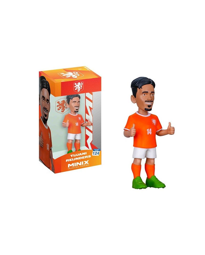 Figurine Minix Reijnders Pays-Bas 12cm vue de face - Coupe du Monde