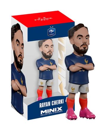 Figurine Minix Cherki Équipe de France Coupe du Monde 12 cm