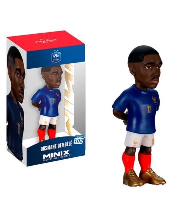 Figurine Minix Dembélé Équipe de France 12 cm - collection Football