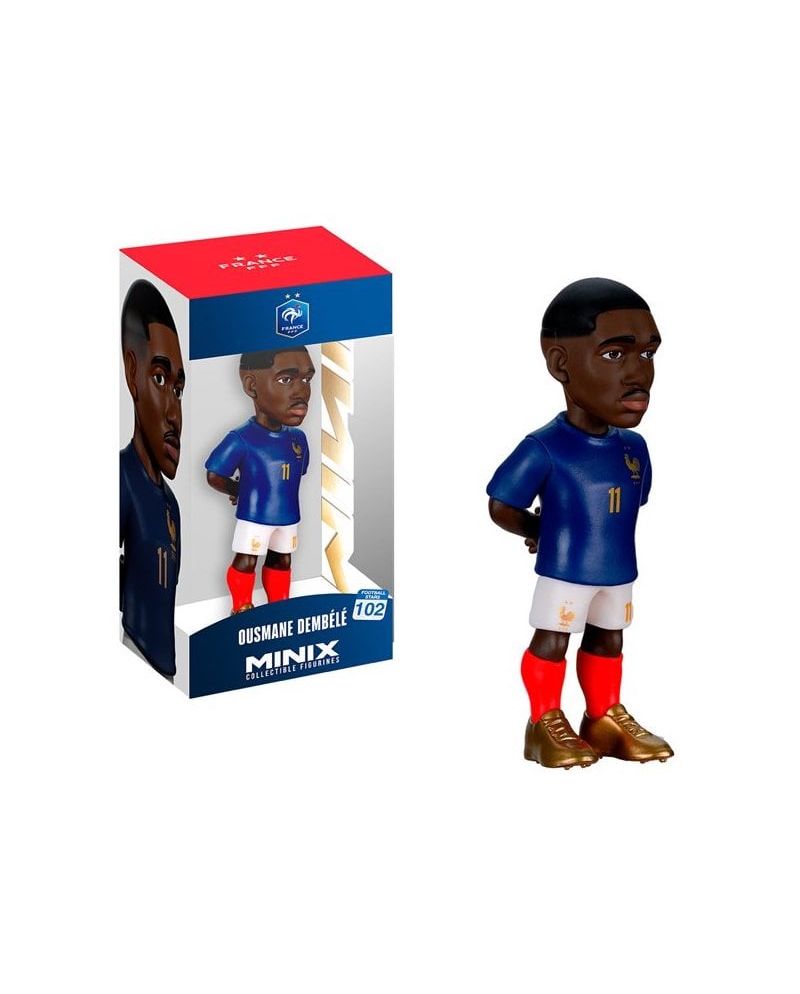 Figurine Minix Dembélé Équipe de France 12 cm - collection Football