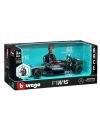 Model réduit Bburago Mercedes W15 Russell - vue de profil