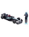 Détail de la carrosserie Mercedes W15 E Performance 2023 aux couleurs de l'écurie