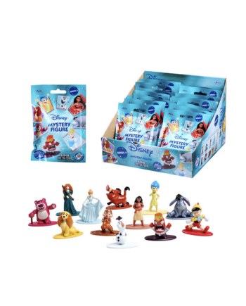 Display de figurines Nano Mystery Disney Pixar par Jada Toys, 24 pièces en 12 assortiments
