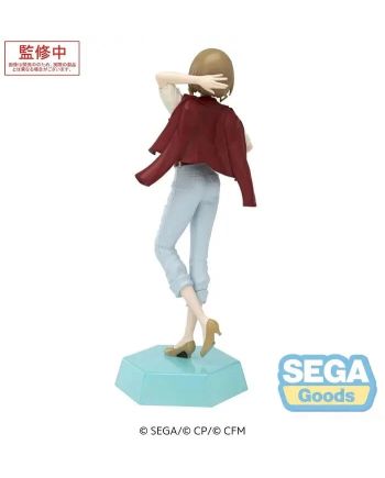 Détail de la figurine Meiko Street Sekai Hatsune Miku