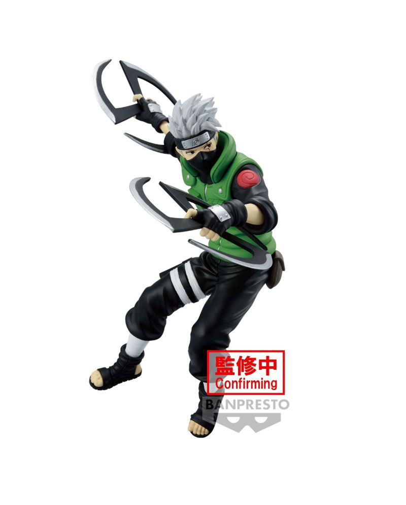 Figurine Naruto Hatake Kakashi Narutop99 13 cm Banpresto vue de face