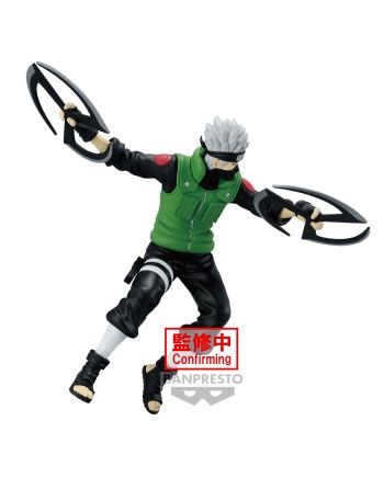 Figurine Naruto Hatake Kakashi Narutop99 13 cm Banpresto vue de profil