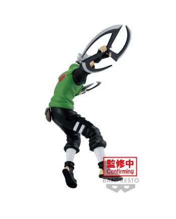Figurine Naruto Hatake Kakashi Narutop99 13 cm Banpresto détail du socle