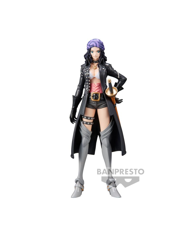 Figurine Nico Robin DXF-The Grandline Lady 17cm par Banpresto, licence One Piece