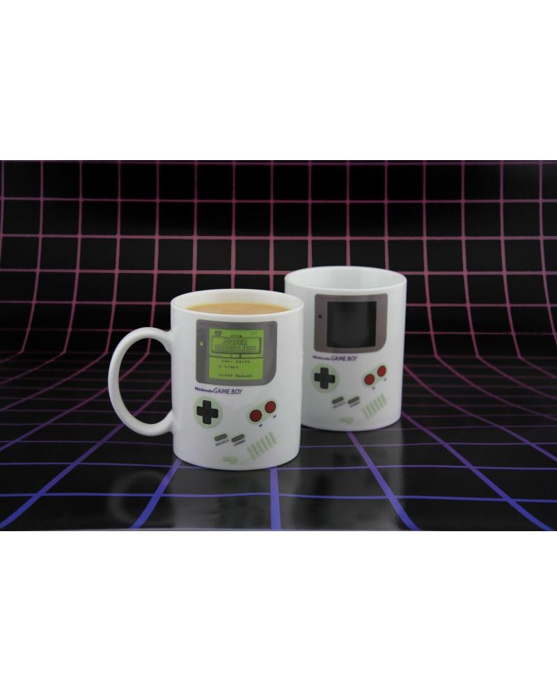 Mug thermoréactif Nintendo Game Boy sous licence officielle par Paladone