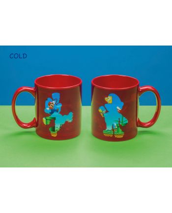 Effet thermoréactif du mug Super Mario Bros Vintage