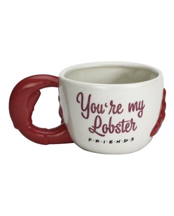 Mug 3D Friends You're My Lobster 400ml vue de profil