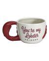 Mug 3D Friends You're My Lobster 400ml vue de profil