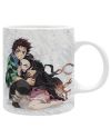 Mug Demon Slayer Tanjiro et Nezuko 320ml vue de face