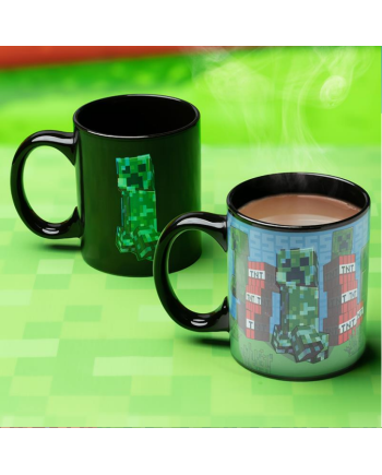 Mug thermoréactif Minecraft Creeper de la marque Paladone