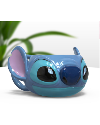 Mug 3D en forme de Stitch, licence Disney Lilo et Stitch, marque Paladone