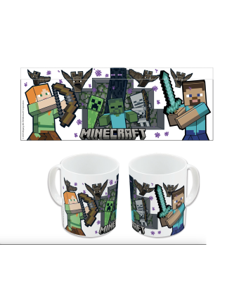 Mug céramique Minecraft Survival Mode 325ml vue de face