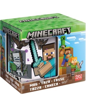 Mug officiel Minecraft Stor vue arrière avec logo