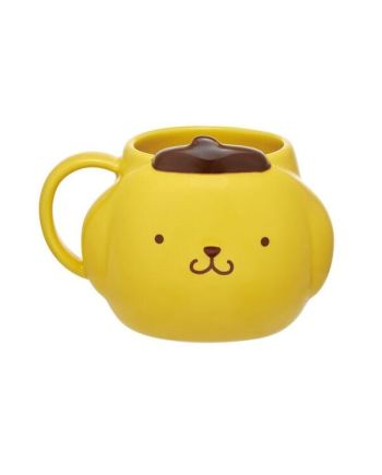 Tasse Hello Kitty Pompom Pudding kawaii 390ml vue de face
