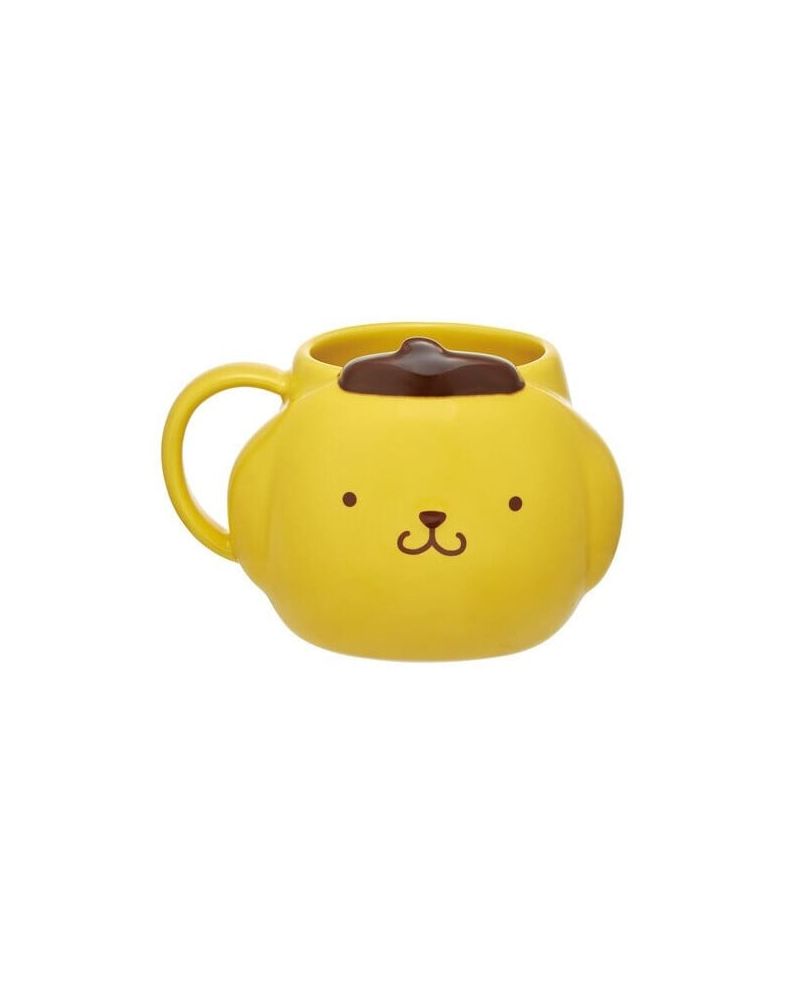 Tasse Hello Kitty Pompom Pudding kawaii 390ml vue de face