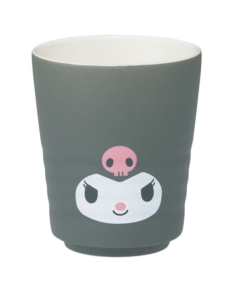 Tasse Mazagran Kuromi 260ml Hello Kitty vue de face