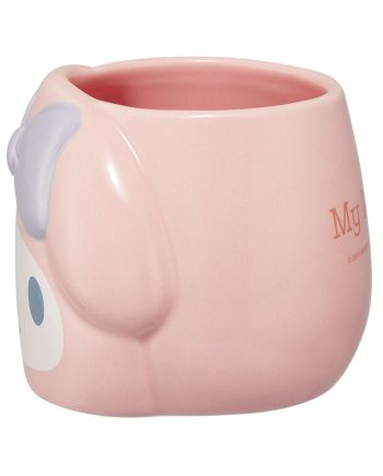Tasse Kawai Hello Kitty et My Melody 390ml - détail du design