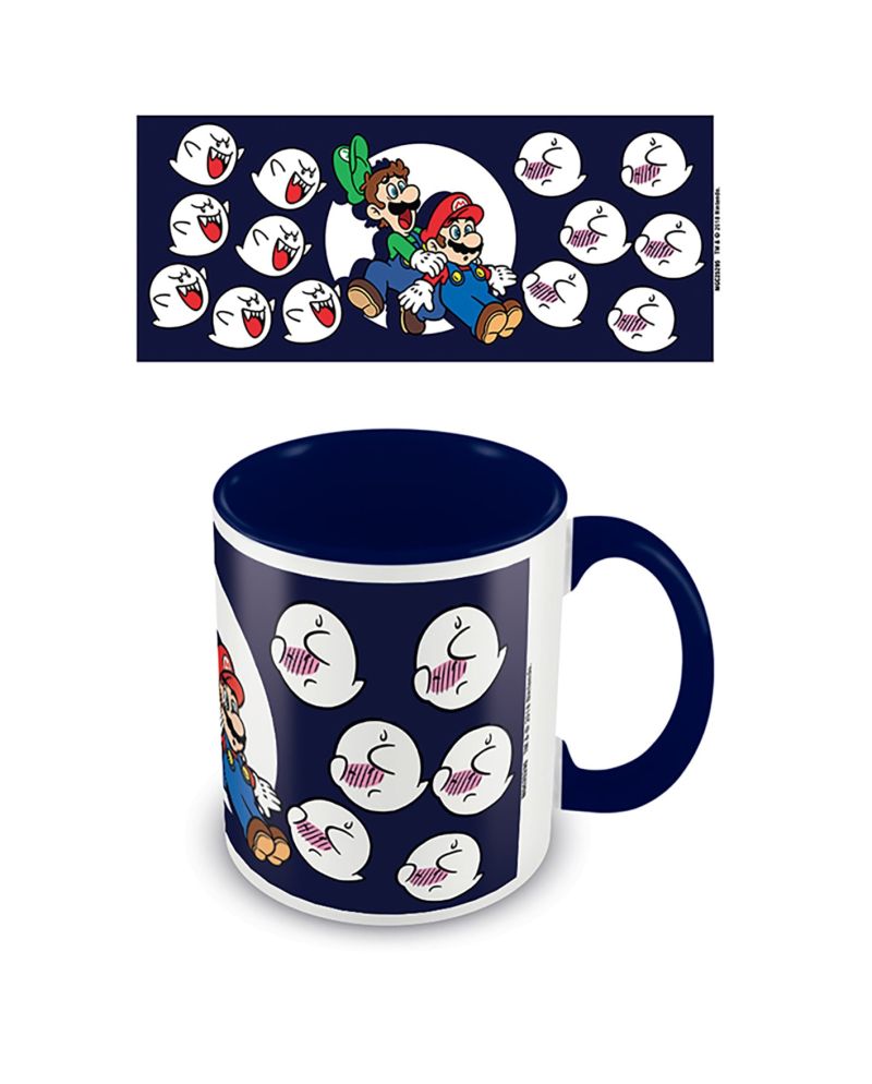 Mug Super Mario Boos intérieur coloré 325ml - Pyramid Nintendo