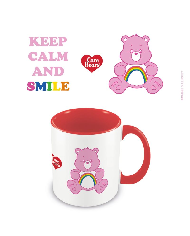 Mug Bisounours Toutgentille intérieur coloré 325ml, licence officielle Cartoons