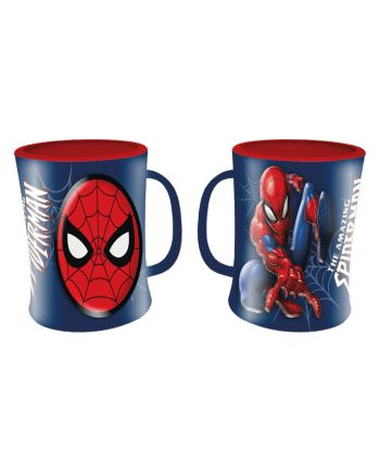 Mug Spider-Man Relief 2D 400ml avec Gift Box, licence Marvel, marque Pyramid