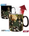 Mug thermoréactif L'Attaque des Titans Saison 3 ABYstyle vue de face